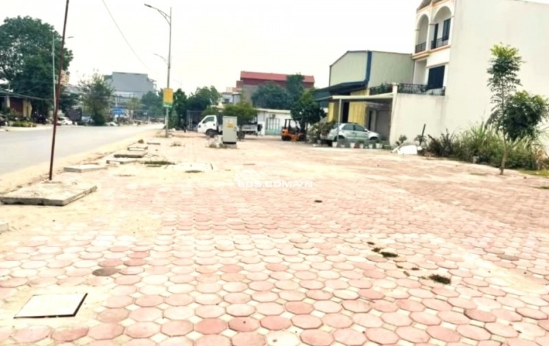 Bán 124m2 đất đấu giá Giai Phạm mặt đường tỉnh lộ 381, Cạnh KCN Phố Nối A, Vỉa hè 17m + lưu không thêm 100m2